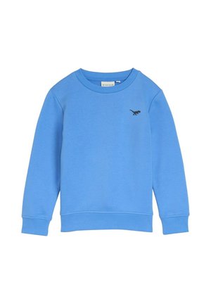 MIT STICKEREI - Sweatshirt - soft mid blue