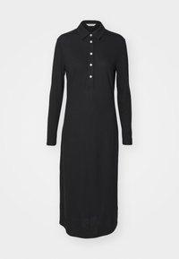 SLIM DRESS - Vestito di maglina - black