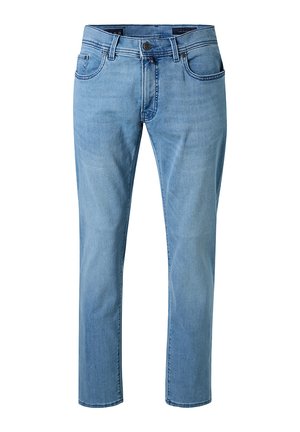 LYON - Straight leg jeans - light blue used buffies