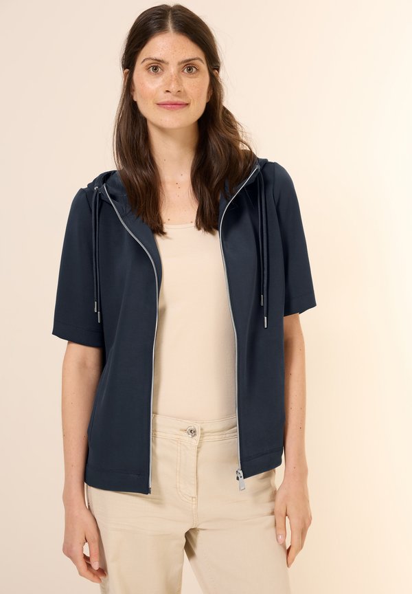 KURZARM  - Sweatjacke - blau