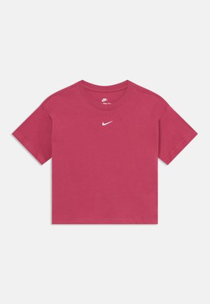 Nike Sportswear BOXY TEE - T-paita - sweet beet