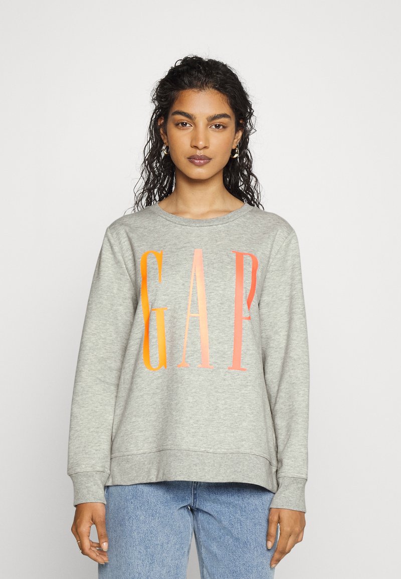 GAP Petite CREW Sweater grey/neon/zwart Zalando.nl