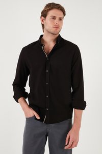 BUTTON DOWN  - Srajca - black