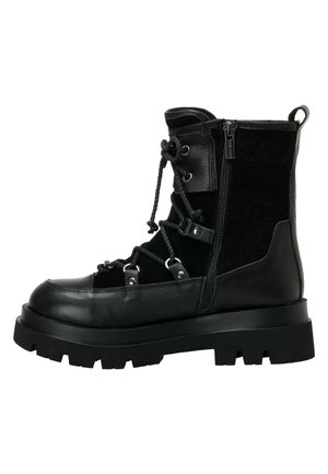 KUAR  - Botines con plataforma - black