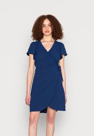 VICLARISA WRAP DRESS - Day dress - blue depths