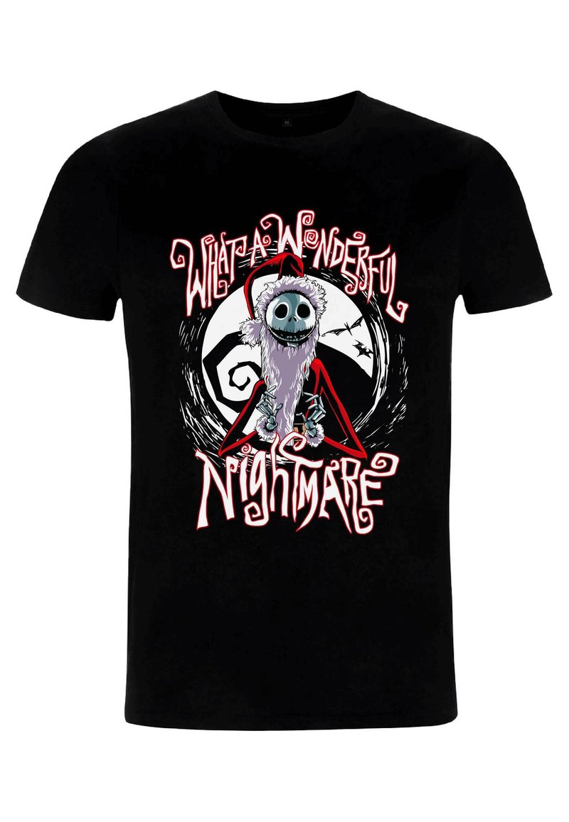 Disney NIGHTMARE BEFORE CHRISTMAS SANTA JACK - T-shirt z nadrukiem