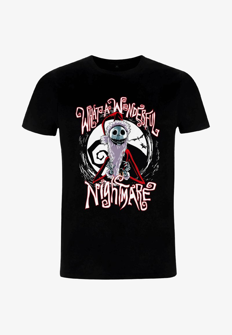 Disney NIGHTMARE BEFORE CHRISTMAS SANTA JACK - T-shirt z nadrukiem