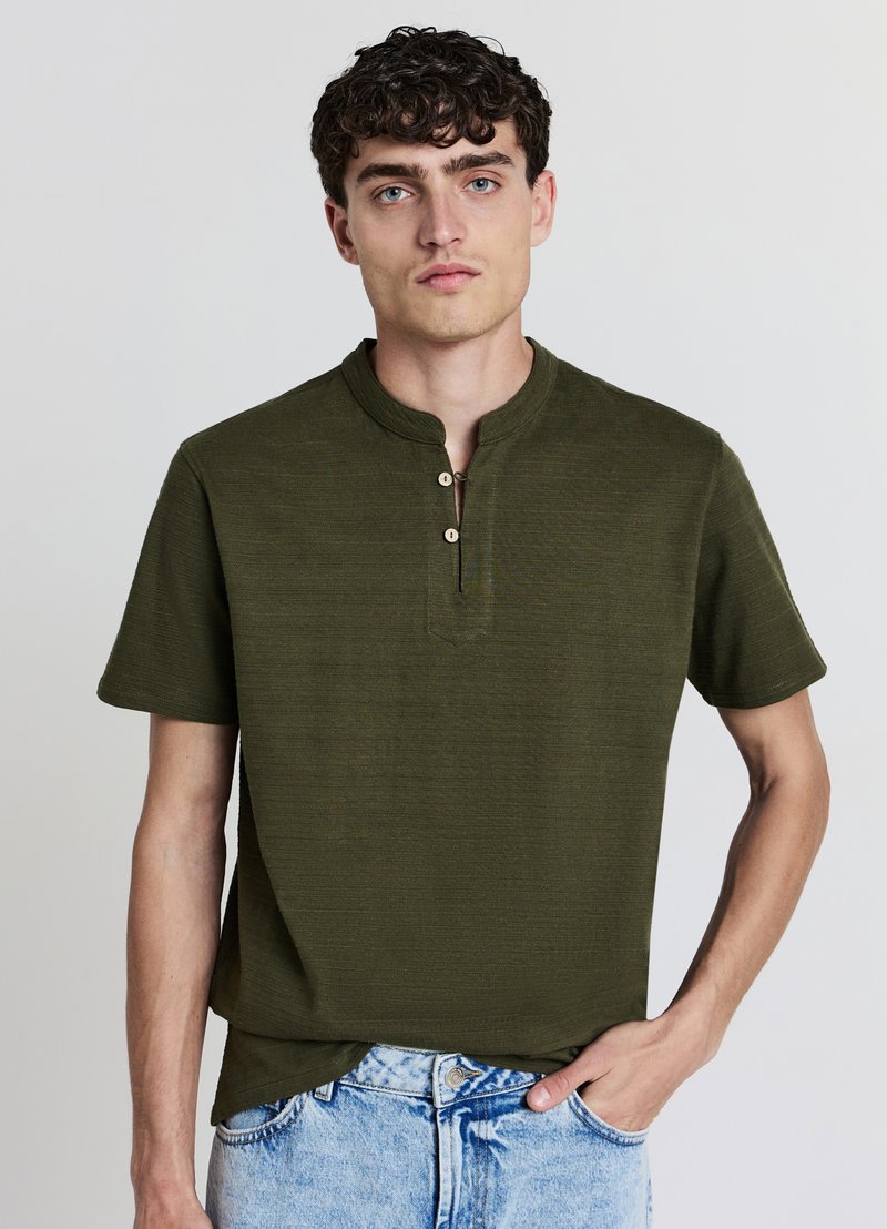 Calliope COREANA - T-shirt basic - verde militare