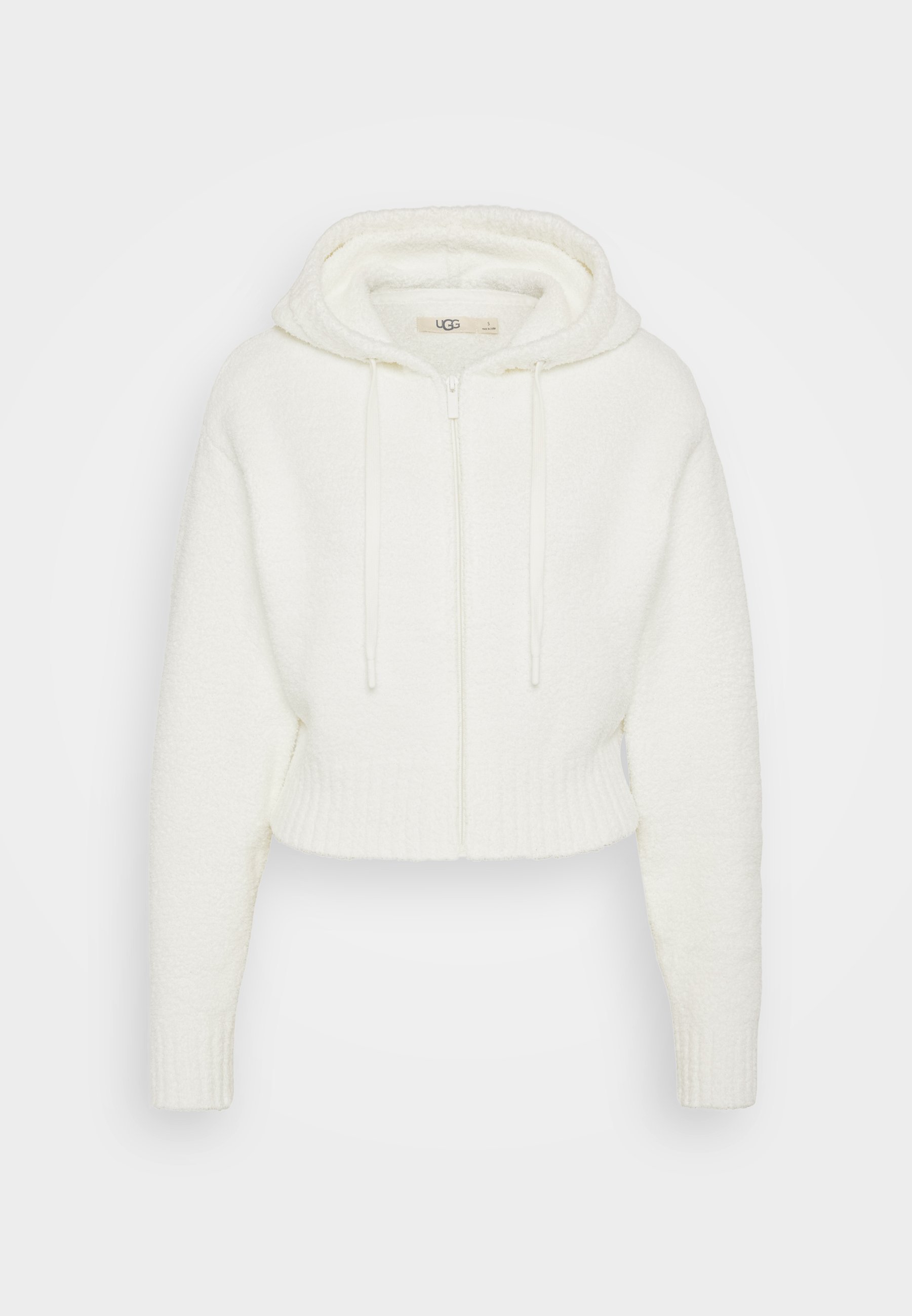 UGG HANA ZIP HOODIE - Cardigan - cream/beige - Zalando.co.uk