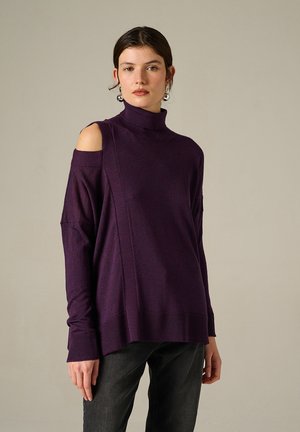 Maglione - mottled purple