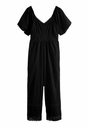 Next SHORT SLEEVE REGULAR FIT - Jumpsuit - black