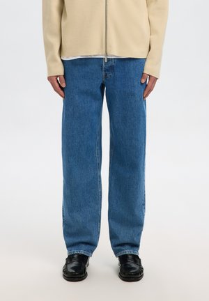 Selected, Jeans a sigaretta - medium blue denim