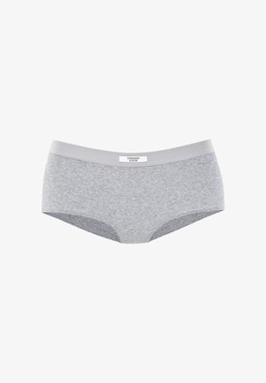 Helehallid soonikkoes puuvillased hipster-stiilis aluspüksid, pehme vöökohaga ja Copenhagen Studiosi sildiga esiküljel keskel.