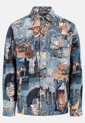 Redefined Rebel, ADIS OVERSHIRT BOXY FIT - Риза - navy
