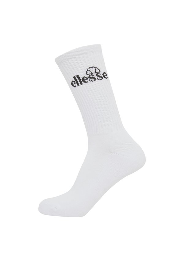 UNISEX 7 PAAR - TREGO CREW -BÜNDCHE LOGO - Socks - weiß2