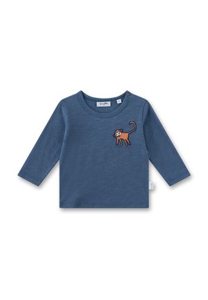 Langarmshirt - blau