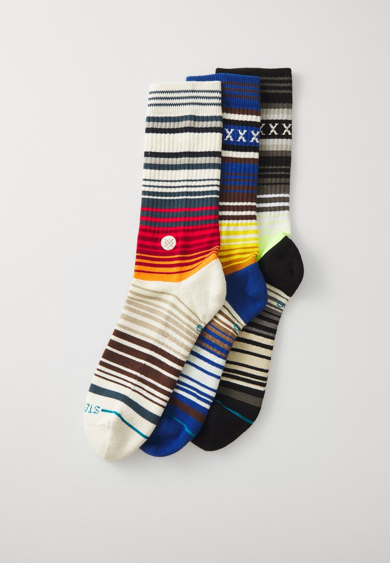 Stance CURREN UNISEX 3 PACK - Ponožky - blue