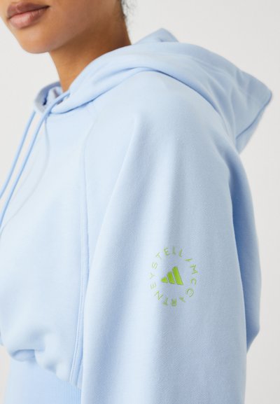 adidas by Stella McCartney HOODIE - Mikina s kapucňou - glow blue