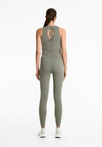 OYSHO CROSS-BACK COMFORTLUX - Linne - mottled green