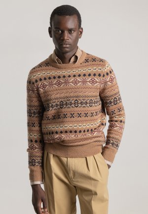 Jersey de punto - marrón