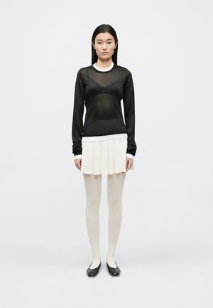ANAIS DOUBLE LONG SLEEVE - Πουλόβερ - black/white