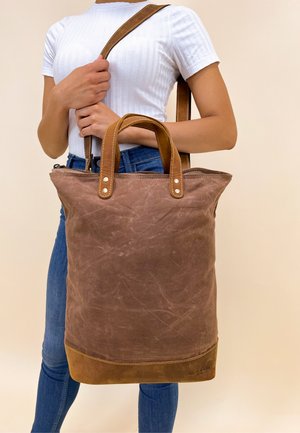 Gusti Leder LUCIEN I. - Velika torba - beige