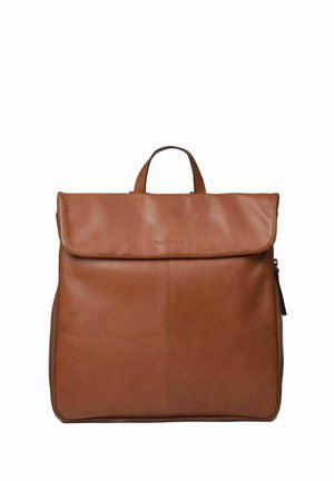 CLOSE - Rugzak - brown leather