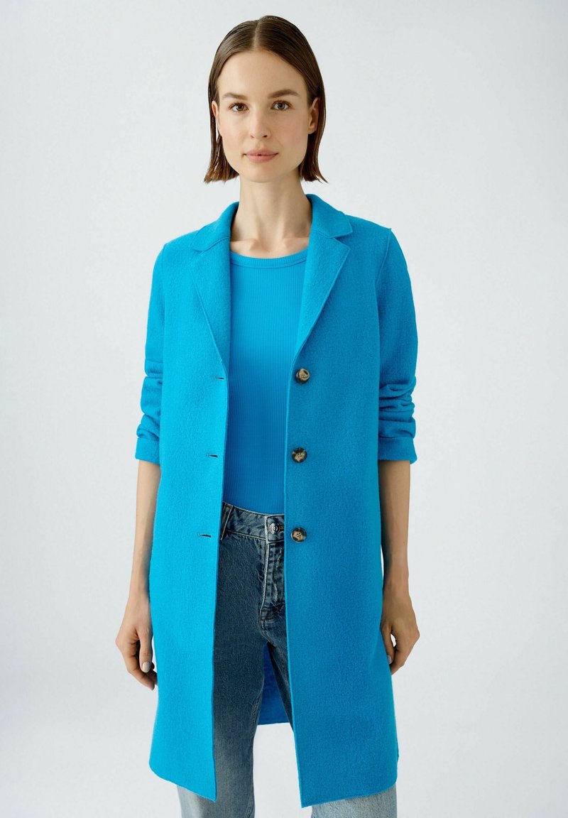 Oui MAYSON - Klassischer Mantel - ocean bay