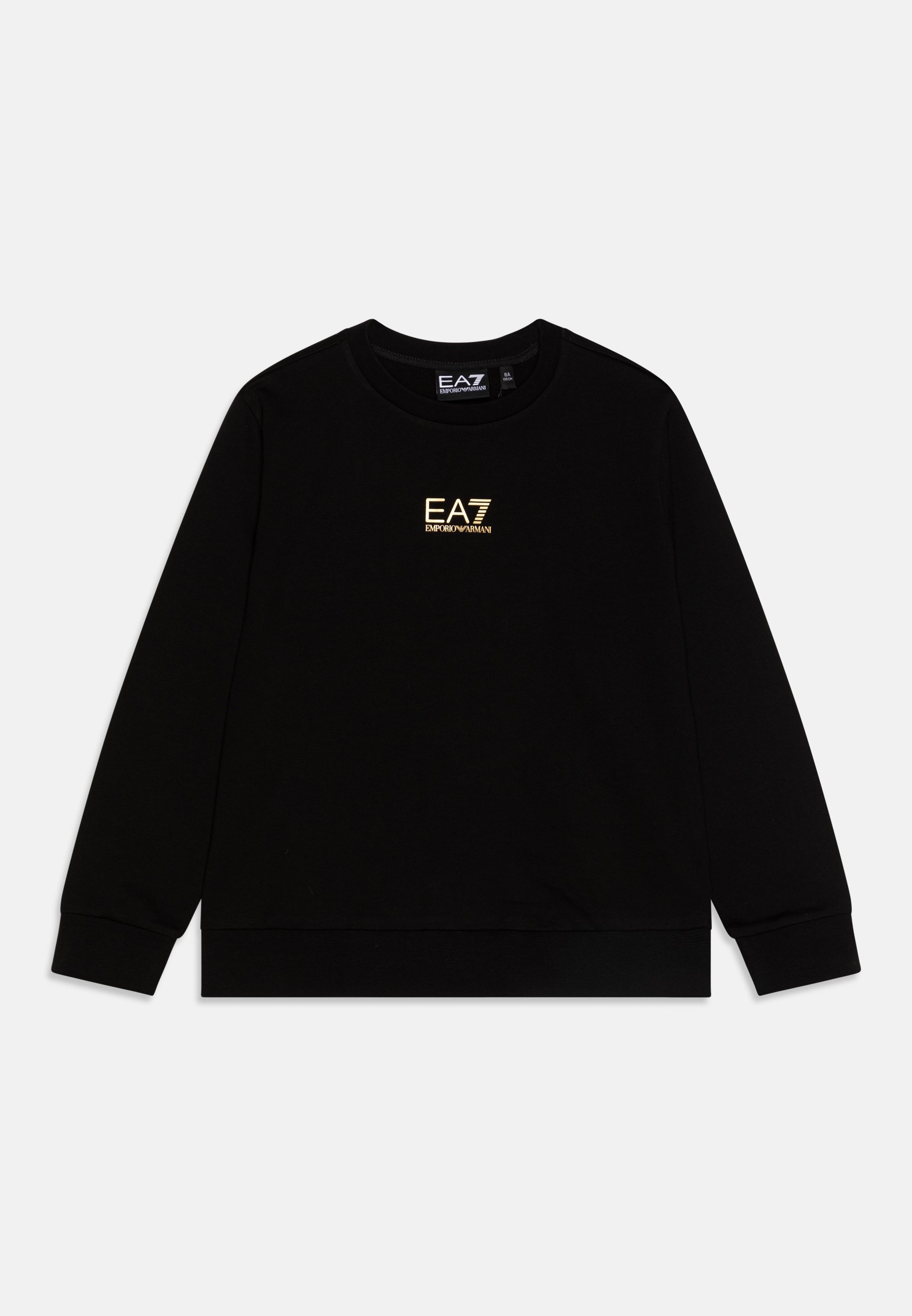Ea7 Emporio Armani Schwarz Gold Pullover Herren Herren