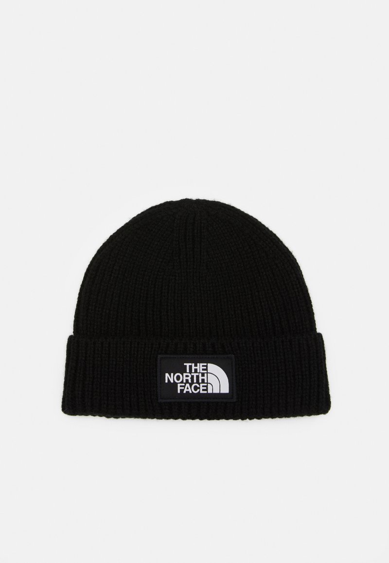 The North Face - LOGO BOX CUFFED BEANIE UNISEX - Huer - black, Forstør