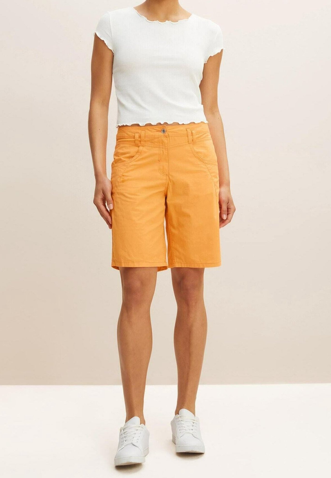 TOM TAILOR Denim Pantalones Cortos Vintage Bermudas Vaqueros Para Mujer