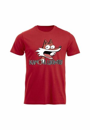 BAD NATURE FOX   - T-shirt print - red