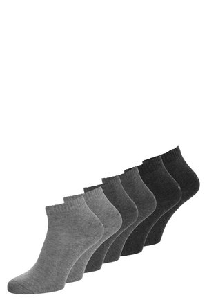 6PACK ONLINE UNISEX ORIGINALS QUARTER  - Strumpor - anthracite/grey