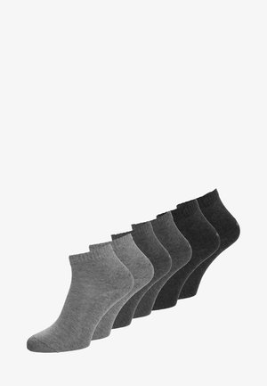 6PACK ONLINE UNISEX ORIGINALS QUARTER  - Strumpor - anthracite/grey