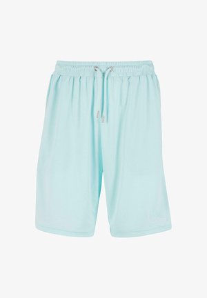 Karl Kani SIGNATURE TAPE - Pantaloni de trening - lightaqua