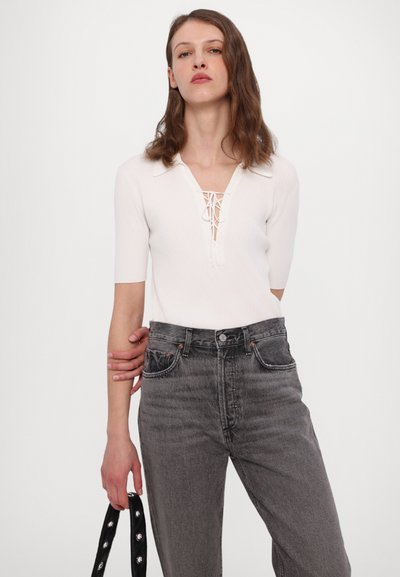 Agolde 90S PINCH WAIST CROP - Vaqueros rectos - grey