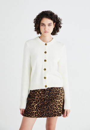 GAP CASHSOFT CREW CARDI - Cardigan - ivory frost