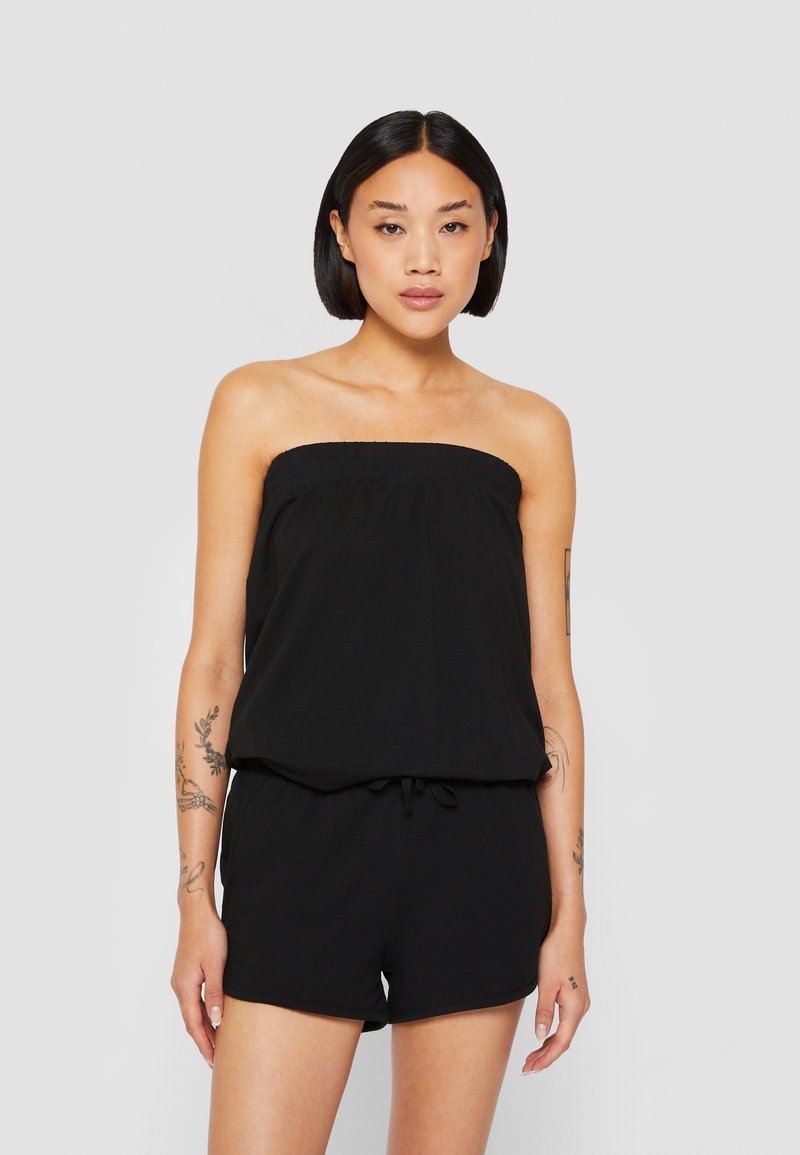 Urban Classics - LADIES HOT JUMPSUIT - Overal - black, Zvětšit