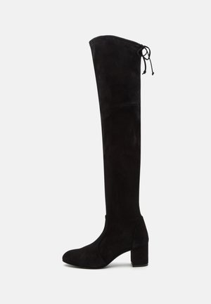 YULIANALAND BOOT - Ylipolvensaappaat - black