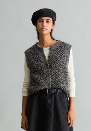 Marc O'Polo DENIM, Waistcoat - dark shadow melange
