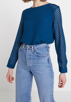 Blouse - blue