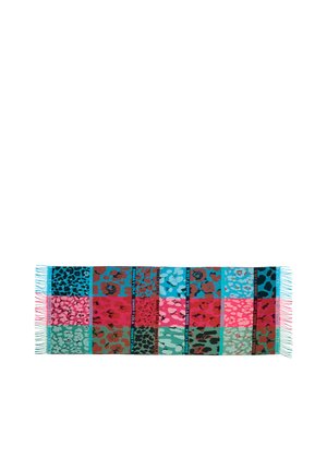 CHAL PATCHWORK ANIMAL PRINT - Bufanda - fucsia