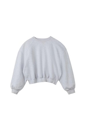 Balmohk, Oversized Crew Neck - Sweatshirt - light grey melange