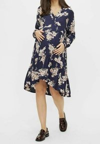 MAMALICIOUS Abito a camicia - blue