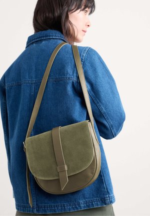 Schoudertas - green rich olive