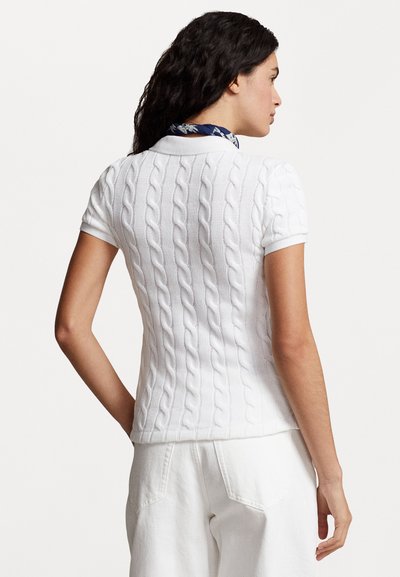 Polo Ralph Lauren COTTON SHORT SLEEVE POLO SHIRT - Polo - white