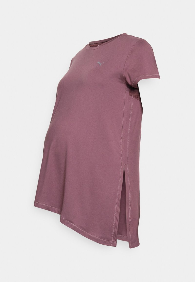 Puma MATERNITY STUDIO OVERSIZED TEE Sport TShirt dusty plum/lila