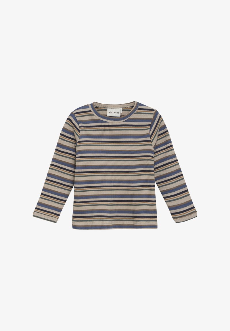 Minymo LONG SLEEVES - Langarmshirt - china blue