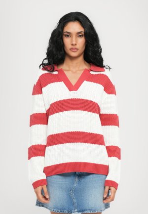HELIO - Topper langermet - red