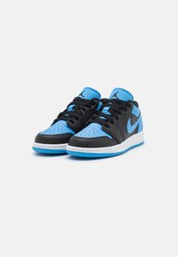 Jordan AIR JORDAN 1 UNISEX - Baskets basses - black/university blue/white